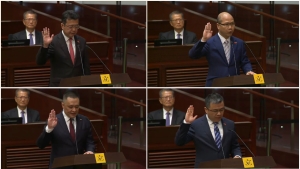 【宣誓就任】第八屆立法會議員正式履新
